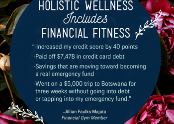 Holistic Wellness Includes Financial Fitness